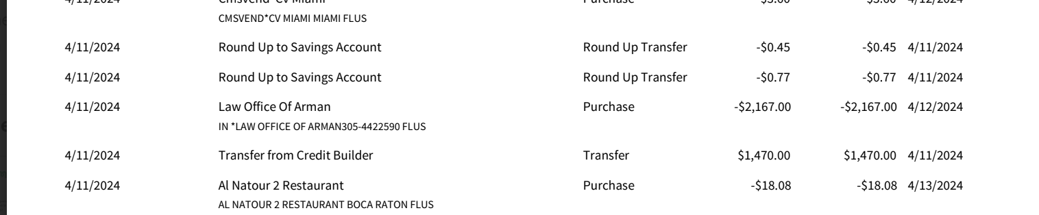 April 2024 law-office transaction